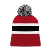 Athletic (AK) Knit Athletic Knit (AK) A1830A-366 Adult New Jersey Red Hockey Toque/Beanie