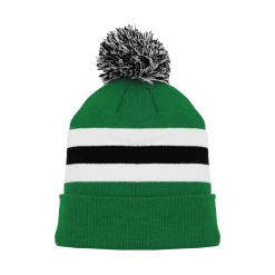 Athletic (AK) Knit Athletic Knit (AK) A1830A-376 Adult Dallas Kelly Green Hockey Toque/Beanie