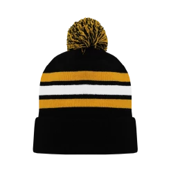 Athletic (AK) Knit Athletic Knit (AK) A1830Y-498 Youth Boston Black Hockey Toque/Beanie