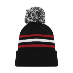 Athletic (AK) Knit Athletic Knit (AK) A1830Y-614 Youth Chicago Black Hockey Toque/Beanie