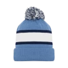 Athletic (AK) Knit Athletic Knit (AK) A1830A-828 Adult Pittsburgh Sky Blue Hockey Toque/Beanie