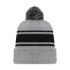 Athletic (AK) Knit Athletic Knit (AK) A1830A-920 Adult Heather Grey/Black Hockey Toque/Beanie