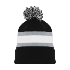 Athletic (AK) Knit Athletic Knit (AK) A1830A-941 Adult LA Black Hockey Toque/Beanie