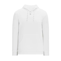 Athletic (AK) Knit Athletic Knit (AK) A1834A-000 Adult White Apparel Sweatshirt