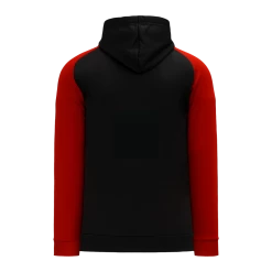 Athletic (AK) Knit Athletic Knit (AK) A1840Y-249 Youth Black/Red Apparel Sweatshirt