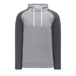 Athletic (AK) Knit Athletic Knit (AK) A1840A-925 Adult Heather Grey/Heather Charcoal Apparel Sweatshirt