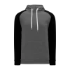 Athletic (AK) Knit Athletic Knit (AK) A1840A-930 Adult Heather Charcoal/Black Apparel Sweatshirt
