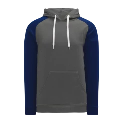 Athletic (AK) Knit Athletic Knit (AK) A1840Y-931 Youth Heather Charcoal/Navy Apparel Sweatshirt