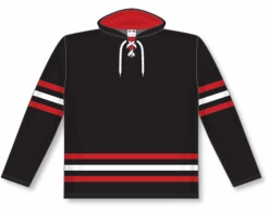 Athletic (AK) Knit Athletic Knit (AK) A1850-614 Chicago Black Apparel Sweatshirt