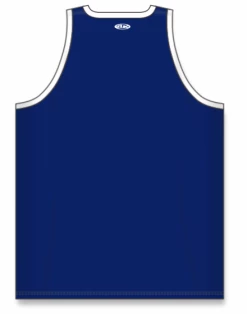 Athletic (AK) Knit Athletic Knit (AK) B1325Y-216 Youth Navy/White League Basketball Jersey