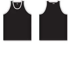 Athletic (AK) Knit Athletic Knit (AK) B1325L-221 Ladies Black/White League Basketball Jersey