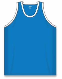 Athletic (AK) Knit Hockey Athletic Knit (AK) B1325M-289 Mens Pro Blue/White League Basketball Jersey