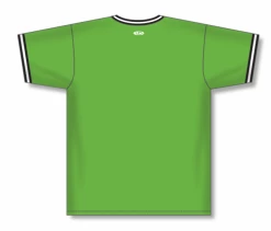 Athletic (AK) Knit Athletic Knit (AK) V1333A-107 Adult Lime Green/Black/White Volleyball Jersey Hockey