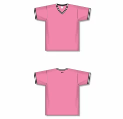 Athletic (AK) Knit Athletic Knit (AK) V1333A-272 Adult Pink/Black/White Volleyball Jersey