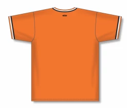 Athletic (AK) Knit Athletic Knit (AK) S1333A-330 Adult Orange/Black/White Soccer Jersey Hockey