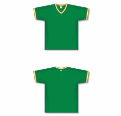Athletic (AK) Knit Hockey Athletic Knit (AK) S1333A-334 Adult Kelly Green/Gold/White Soccer Jersey