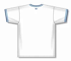 Athletic (AK) Knit Athletic Knit (AK) V1333A-462 Adult White/Sky Blue/Royal Blue Volleyball Jersey