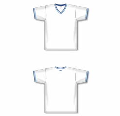 Athletic (AK) Knit Athletic Knit (AK) V1333A-462 Adult White/Sky Blue/Royal Blue Volleyball Jersey