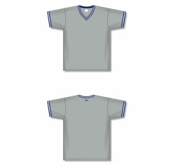 Athletic (AK) Knit Hockey Athletic Knit (AK) V1333A-548 Adult Grey/Navy/White Volleyball Jersey