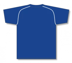 Athletic (AK) Knit Athletic Knit (AK) BA1344Y-206 Youth Royal Blue/White Two-Button Baseball Jersey Hockey