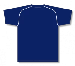 Athletic (AK) Knit Athletic Knit (AK) BA1344Y-216 Youth Navy/White Two-Button Baseball Jersey Hockey