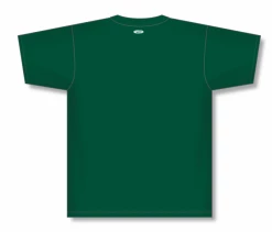 Athletic (AK) Knit Athletic Knit (AK) BA1347A-029 Adult Dark Green Two-Button Baseball Jersey