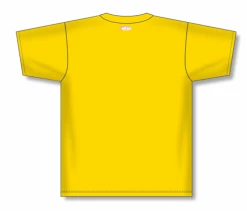 Athletic (AK) Knit Athletic Knit (AK) BA1347A-055 Adult Maize Two-Button Baseball Jersey