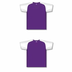 Athletic (AK) Knit Athletic Knit (AK) V1375M-220 Mens Purple/White Volleyball Jersey