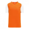 Athletic (AK) Knit Athletic Knit (AK) S1375L-238 Ladies Orange/White Soccer Jersey