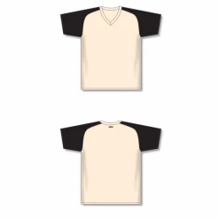 Athletic (AK) Knit Hockey Athletic Knit (AK) S1375Y-240 Youth Sand/Black Soccer Jersey