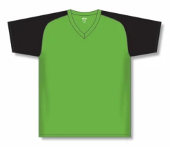 Athletic (AK) Knit Hockey Athletic Knit (AK) V1375L-269 Ladies Lime Green/Black Volleyball Jersey