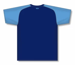 Athletic (AK) Knit Hockey Athletic Knit (AK) BA1375L-287 Ladies Navy/Sky Blue Pullover Baseball Jersey