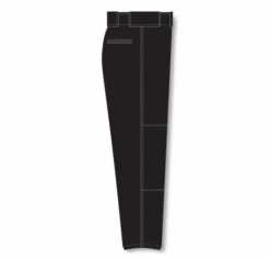 Athletic (AK) Knit Athletic Knit (AK) BA1380A-001 Adult Black Pro Baseball Pants