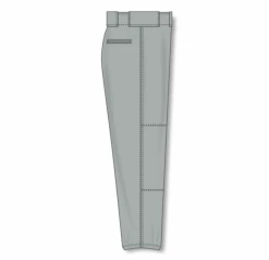 Athletic (AK) Knit Athletic Knit (AK) BA1380A-012 Adult Grey Pro Baseball Pants