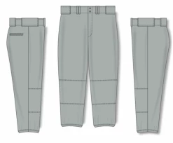 Athletic (AK) Knit Athletic Knit (AK) BA1385L-012 Ladies Grey Pro Baseball Pants