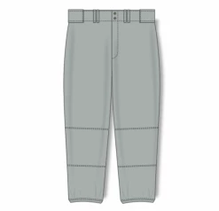 Athletic (AK) Knit Athletic Knit (AK) BA1385L-012 Ladies Grey Pro Baseball Pants