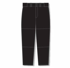 Athletic (AK) Knit Athletic Knit (AK) BA1390Y-001 Youth Black Pro Baseball Pants