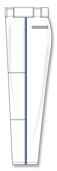 Athletic (AK) Knit Athletic Knit (AK) BA1391A-207 Adult White/Royal Blue Pro Baseball Pants 5 Athletic (AK) Knit Athletic Knit (AK) BA1391A-207 Adult White/Royal Blue Pro Baseball Pants