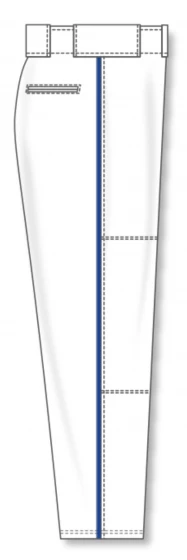 Athletic (AK) Knit Athletic Knit (AK) BA1391A-207 Adult White/Royal Blue Pro Baseball Pants 6 Athletic (AK) Knit Athletic Knit (AK) BA1391A-207 Adult White/Royal Blue Pro Baseball Pants