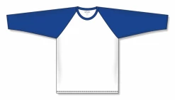 Athletic (AK) Knit Hockey Athletic Knit (AK) V1846A-207 Adult White/Royal Blue Volleyball Jersey