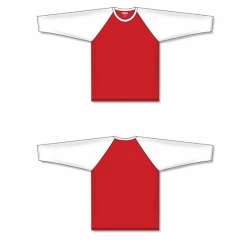 Athletic (AK) Knit Athletic Knit (AK) V1846Y-208 Youth Red/White Volleyball Jersey