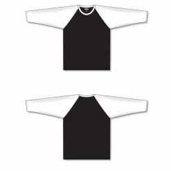 Athletic (AK) Knit Hockey Athletic Knit (AK) V1846A-221 Adult Black/White Volleyball Jersey