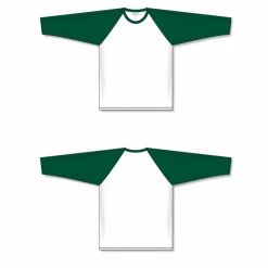 Athletic (AK) Knit Athletic Knit (AK) S1846Y-279 Youth White/Dark Green Soccer Jersey