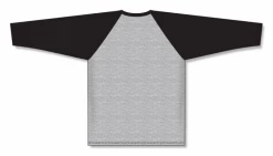 Athletic (AK) Knit Athletic Knit (AK) S1846Y-920 Youth Heather Grey/Black Soccer Jersey Hockey