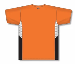 Athletic (AK) Knit Hockey Athletic Knit (AK) S563 Orange/White/Black Soccer Jersey
