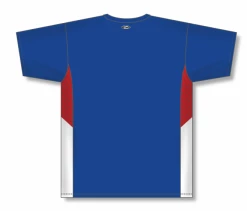 Athletic (AK) Knit Hockey Athletic Knit (AK) S563 Royal Blue/Red/White Soccer Jersey