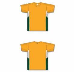 Athletic (AK) Knit Hockey Athletic Knit (AK) S563 Gold/White/Dark Green Soccer Jersey