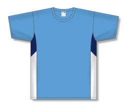 Athletic (AK) Knit Athletic Knit (AK) S563 Sky Blue/Navy/White Soccer Jersey