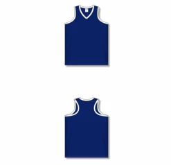 Athletic (AK) Knit Athletic Knit (AK) V583L-216 Navy/White Ladies Volleyball Jersey Hockey