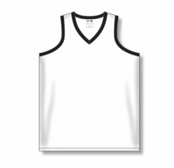 Athletic (AK) Knit Athletic Knit (AK) BA583L-222 White/Black Ladies Softball Jersey Hockey